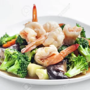 Nepali prawns sabjee