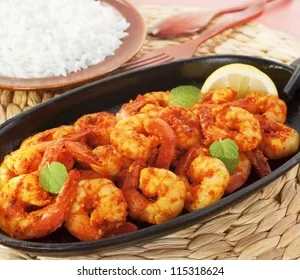Prawns tandoori